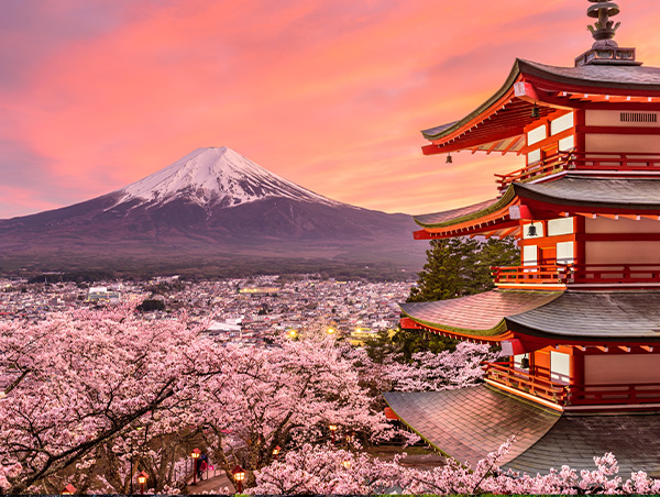 Far East tour destination